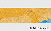 Political Panoramic Map of the area around 10° 17' 43" S, 67° 55' 30" W