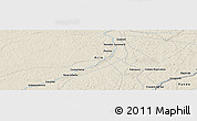 Shaded Relief Panoramic Map of the area around 10° 17' 43" S, 67° 55' 30" W