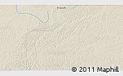 Shaded Relief 3D Map of the area around 10° 17' 43" S, 72° 10' 30" W