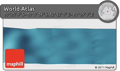 Satellite Panoramic Map of the Area around 10° 17' 43" S, 73° 10' 30" E