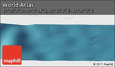 Satellite Panoramic Map of the Area around 10° 17' 43" S, 73° 10' 30" E