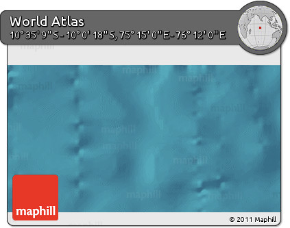 Satellite 3D Map of the Area around 10° 17' 43" S, 75° 43' 29" E