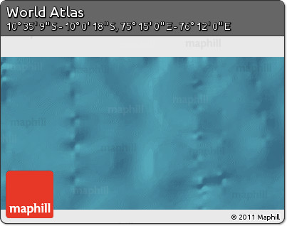 Satellite 3D Map of the Area around 10° 17' 43" S, 75° 43' 29" E