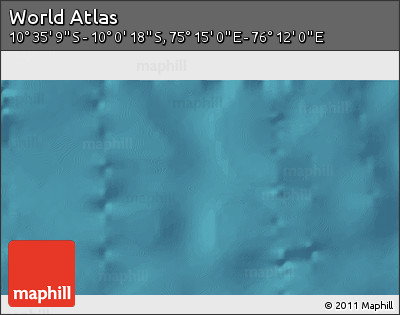 Satellite 3D Map of the Area around 10° 17' 43" S, 75° 43' 29" E