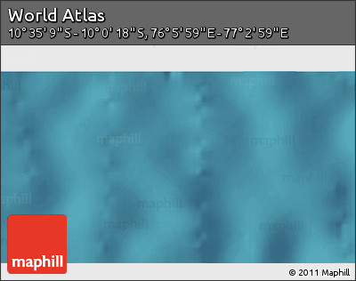 Satellite 3D Map of the Area around 10° 17' 43" S, 76° 34' 29" E