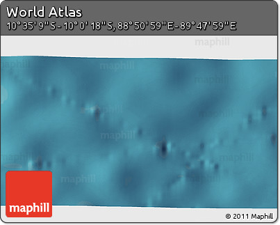 Satellite 3D Map of the Area around 10° 17' 43" S, 89° 19' 29" E