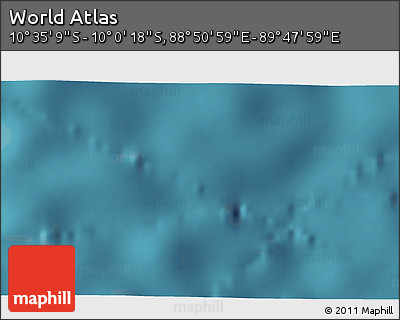 Satellite 3D Map of the Area around 10° 17' 43" S, 89° 19' 29" E