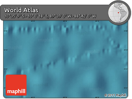 Satellite Map of the Area around 10° 17' 43" S, 89° 10' 30" W