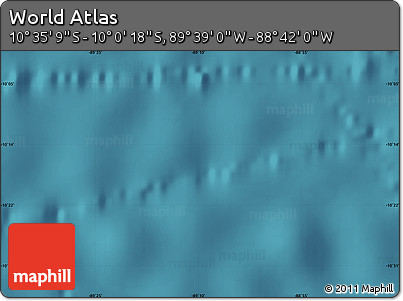 Satellite Map of the Area around 10° 17' 43" S, 89° 10' 30" W