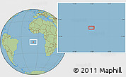 Savanna Style Location Map of the area around 10° 17' 43" S, 8° 25' 30" W