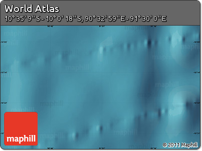 Satellite Map of the Area around 10° 17' 43" S, 91° 1' 30" E