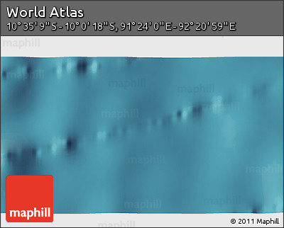 Satellite 3D Map of the Area around 10° 17' 43" S, 91° 52' 30" E