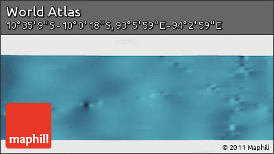 Satellite Panoramic Map of the Area around 10° 17' 43" S, 93° 34' 29" E