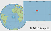 Savanna Style Location Map of the area around 10° 17' 43" S, 9° 16' 30" W