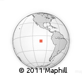 Outline Map of the Area around 10° 48' 54" S, 102° 46' 30" W, rectangular outline
