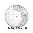 Outline Map of the Area around 10° 48' 54" S, 103° 37' 30" W, rectangular outline