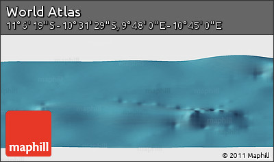 Satellite Panoramic Map of the Area around 10° 48' 54" S, 10° 16' 30" E