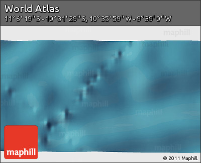 Satellite 3D Map of the Area around 10° 48' 54" S, 10° 7' 30" W