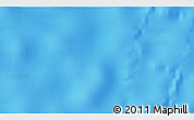 Physical 3D Map of the area around 10° 48' 54" S, 112° 7' 30" W