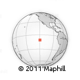 Outline Map of the Area around 10° 48' 54" S, 119° 46' 30" W, rectangular outline