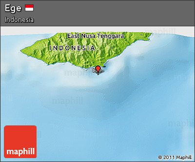 Physical 3D Map of Ege