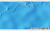 Physical 3D Map of the area around 10° 48' 54" S, 124° 52' 30" W