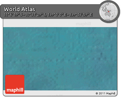 Satellite 3D Map of the Area around 10° 48' 54" S, 139° 28' 29" E