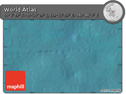Satellite Map of the Area around 10° 48' 54" S, 140° 19' 29" E