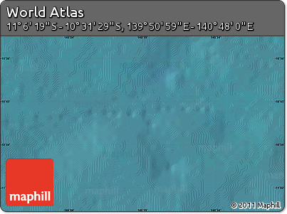 Satellite Map of the Area around 10° 48' 54" S, 140° 19' 29" E