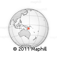 Outline Map of the Area around 10° 48' 54" S, 147° 7' 30" E, rectangular outline
