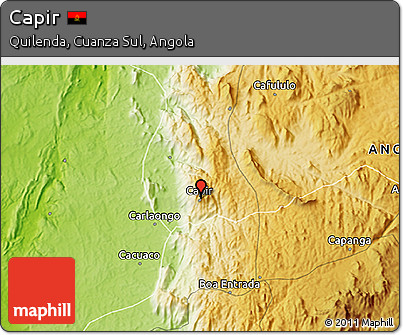 Physical 3D Map of Capir