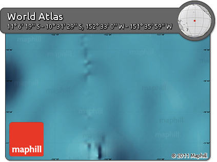 Satellite Map of the Area around 10° 48' 54" S, 152° 4' 29" W