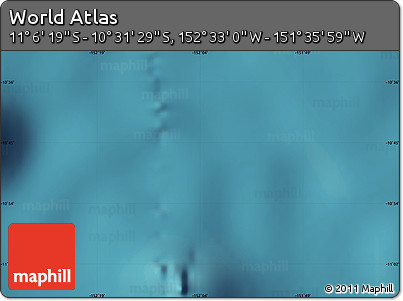 Satellite Map of the Area around 10° 48' 54" S, 152° 4' 29" W