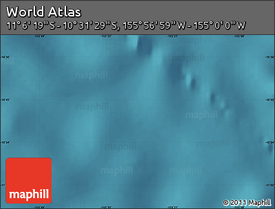 Satellite Map of the Area around 10° 48' 54" S, 155° 28' 29" W