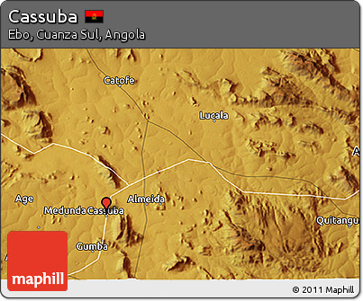 Physical 3D Map of Cassuba