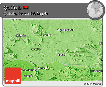 Political Panoramic Map of Quifula