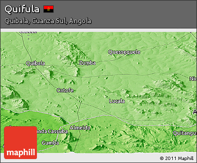 Political Panoramic Map of Quifula