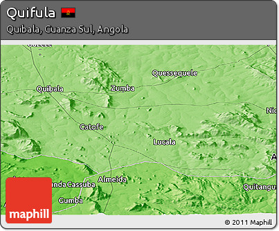Political Panoramic Map of Quifula