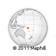 Outline Map of the Area around 10° 48' 54" S, 162° 25' 30" E, rectangular outline