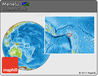 Physical Location Map of Menelu