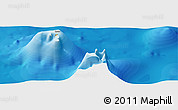 Political Panoramic Map of the area around 10° 48' 54" S, 165° 40' 30" W