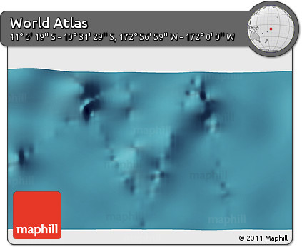 Satellite 3D Map of the Area around 10° 48' 54" S, 172° 28' 29" W