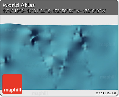 Satellite 3D Map of the Area around 10° 48' 54" S, 172° 28' 29" W