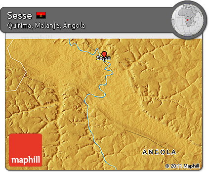 Physical 3D Map of Sesse