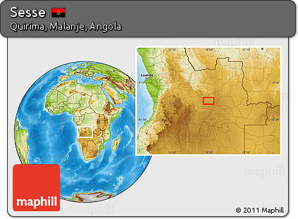 Physical Location Map of Sesse