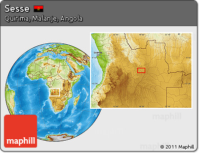 Physical Location Map of Sesse