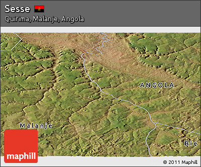 Satellite Panoramic Map of Sesse
