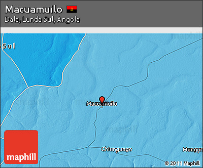 Political 3D Map of Macuamuilo
