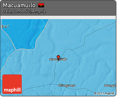 Political 3D Map of Macuamuilo