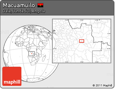 Blank Location Map of Macuamuilo